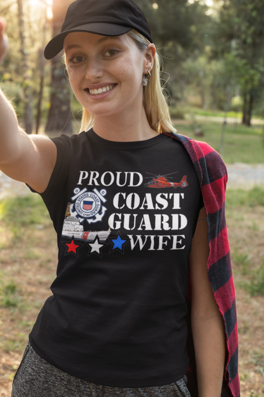 Design #7 - Proud Coast Guard Wife
