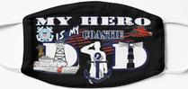 Design #339 - My Hero Is My Coastie Dad