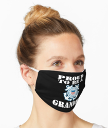 Design #312 - Proud To Be A Coast Guard Grandma