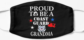 Design #8   - Proud To Be A Coast Guard Grandma