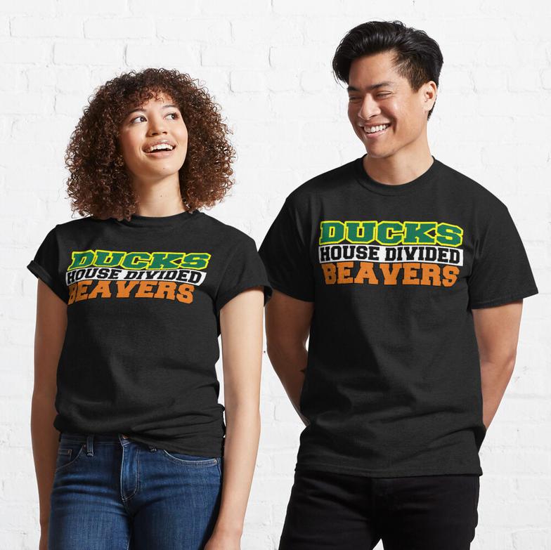Ducks House Divided Beavers Classic T-Shirt