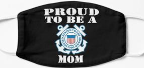 Design #314 - Proud To Be A Coast Guard Mom